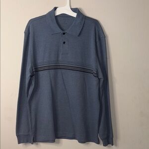 Van Heusen Blue Polo Shirt Classic Design